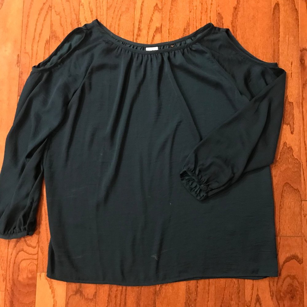 Dark Green CAbi blouse